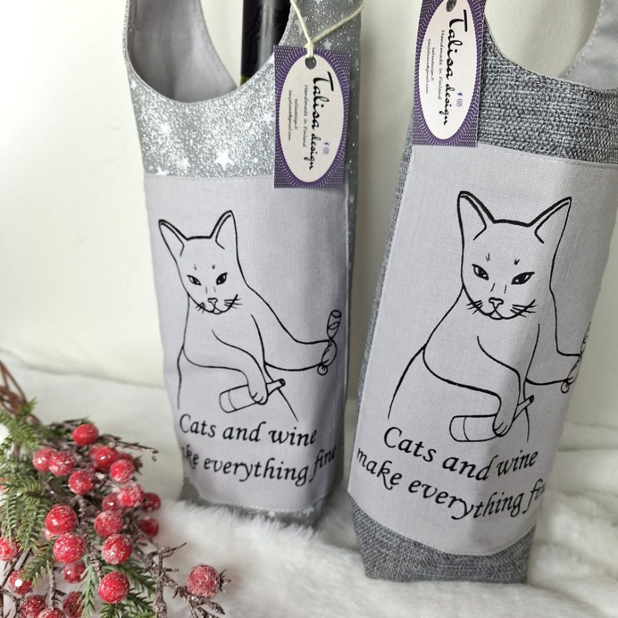Cats & wine -lahjakassit - Image 2