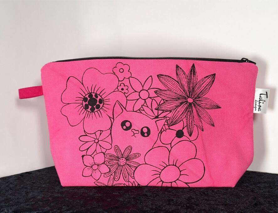 secretgardenpinkkikierrätyskangaspussukka