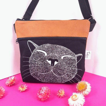 happykittyolkalaukkuruskeanahka
